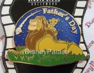 Disney DSF Lion King Mufasa & Simba Fathers Day LE 150 Pin  