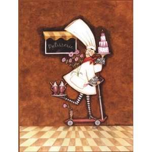  Patisserie Chef   Poster by Sydney Wright (12x16)