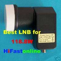 Circular LNB FTA Dish KBOX DVB Receiver 118 10750 LNBF  