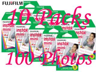Fujifilm Fuji Instax Mini 7s Polaroid Camera + 100 Film 659096711774 