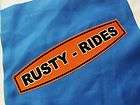 RUSTY RIDES Funny Retro Ratlook hoodride car sticker Bombing Decal VW 