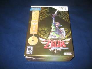 THE LEGEND OF ZELDA SKYWARD SWORD GAME WITH LIMITED WII REMOTE PLUS 