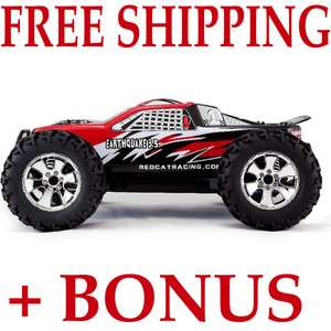   EARTHQUAKE 3.5 RTR Nitro Gas RC Truck 4WD Buggy 1/8 Car New  Red