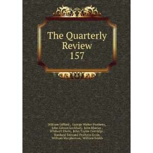  The Quarterly Review. 157 George Walter Prothero, John 