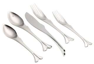12  5 Piece Placesettings consisting of Dinner knife, Soup spoon 