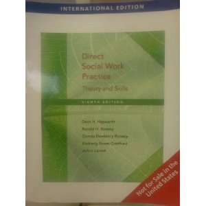  Direct Social Work Practice Theory and Skills (8th 