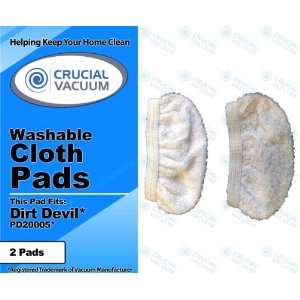  Pads Fits Dirt Devil PD20005 Hand Held Steamer; Compare To Devil 
