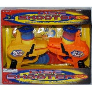 Disc Shooter 2 Pack with 24 Foam Discs