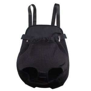  Nylon Pet Dog Backpack Carrier   XLarge, Black Pet 