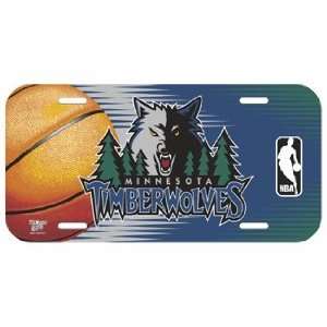   Timberwolves License Plate   NBA License Plates