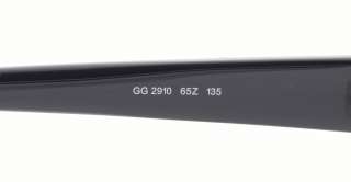 NEW Gucci Eyeglasses GG 2910 BLACK 65Z GG2910 52MM AUTH  