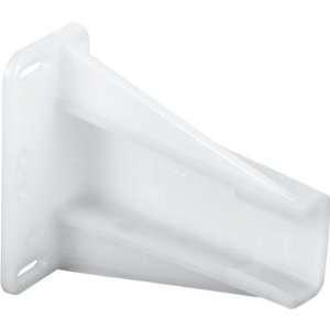   Slide Co 221694 Drawer Slide Bracket 2 White Plastic