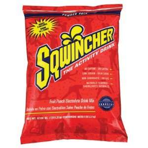  Sqwincher Powder Pack 5 Gallon Drink Mix, Fruit Punch 