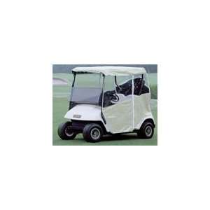   Sided Fitted, for Club Car DS, 2000 2006, White