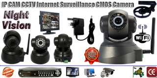 Internet Wifi Wireless IP CCTV Remote Security Camera Home System DVR 