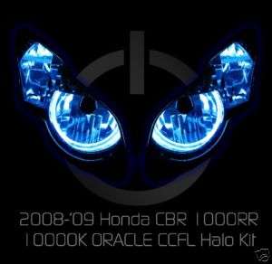 08+ Honda CBR CBR1000RR 10000K Headlight HALO Demon Eye  