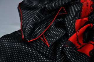 Brand New Charmuse Silk Square Scarf Hijab Red Ribbon  