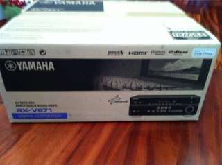 NEW Yamaha RX V671 Home Theater Receiver Audio Amplifer RXV671 RX 