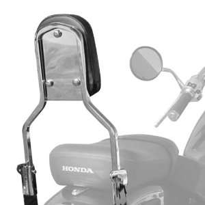 MC Enterprise Chrome Sissybar and Backrest for 2004 2010 Honda VT750C 