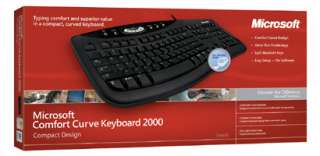  Microsoft Comfort Curve Keyboard 2000 Electronics