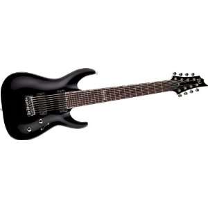  Esp Ltd Lh208 8 String Electric Guitar Black Musical 