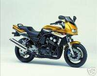 YAMAHA TOUCH UP PAINT FAZER600 2000 01 GOLD & BLACK.  