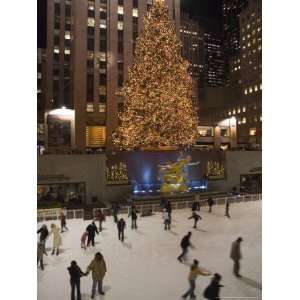  Rockefeller Center and the Famous Christmas Tree,Rink and 