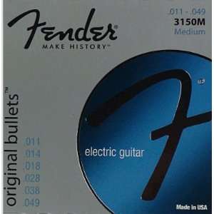 com Fender 3150M Original 150 Pure Nickel Bullet End Electric Guitar 