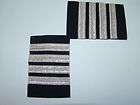 PILOT, CAPTAIN AIRLINE EPAULETTES SLIDERS 4 BARS SILVE