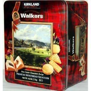 Walkers Premium Shortbread Selection 4 Varieties Gift Tin Net Wt 4.6 