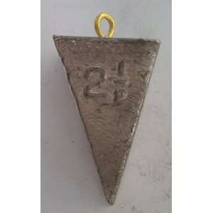  Pyramid Sinkers 2 1/2 Oz .45 Ea