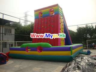 5M INFLATABLE CLIMBING SLIDE OBSTACLE COURSE MODULE  