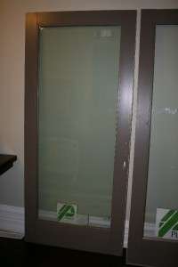   Exterior French Swing Patio 1Lite (HP Glass) Wood Door 34 Wide  