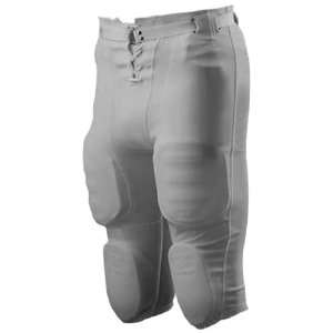   Oz. Polyester Football Pants GR   GREY YM (SNAPS)