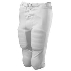  Alleson Youth 13 Oz. Polyester Football Pants WH   WHITE 