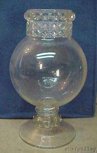 Antique Dakota Glass Apothecary Drugstore Candy Jar  