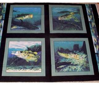This listing is for 4 wonderful Wildlife fabric pillow panels 