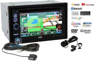 KW NT30HD JVC 6.1 TV SCREEN GPS 7 BAND EQ DVD USB CD  BLUETOOTH 