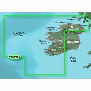  Garmin Veu005R Ireland West Coast Bluechart G2 Vision 