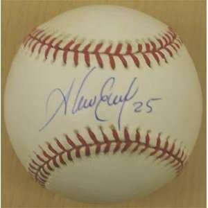  Alex Escobar Signed Washington Nationals Baseball 