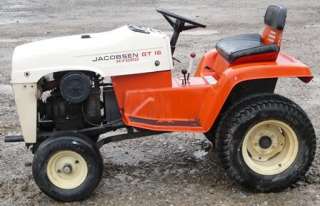 1984 jacobsen gt 16h tractor w kohler k341 16hp engine