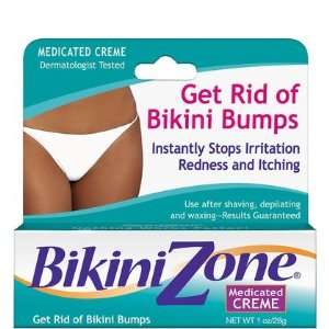 Bikini Zone Medicated Creme For Bikini Area    1 oz (Quantity of 4)