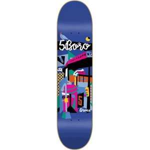  5Boro Modern Art Bronx Skateboard Deck   8.25 Sports 