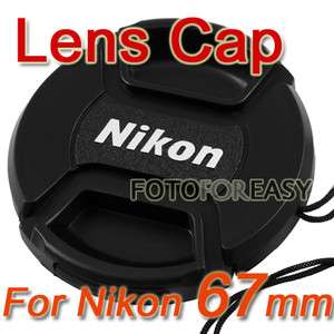    on Front Cap for Nikon 67 mm 18 70mm 70 300mm 18 135mm Filters Lens