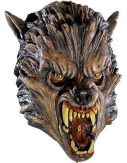  Fang Adult Werewolf Halloween Mask Clothing