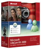 Microsoft LifeCam VX 3000 Web Cam NEW 882224581639  