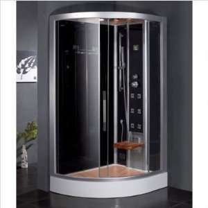   Platinum 47.7 x 35.4 x 89 Steam Shower Configuration Left Side