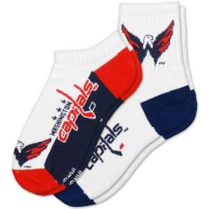 For Bare Feet Washington Capitals Mens Socks 2 Pack  