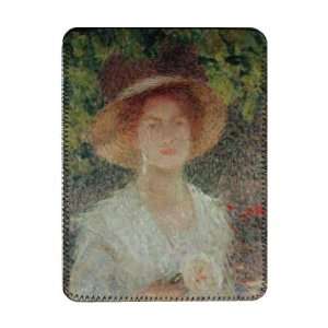  The Straw Hat, 1910 (oil on canvas) by   iPad Cover 
