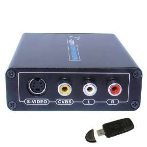  HDMI to Composite 3RCA / S video Converter Adapter 